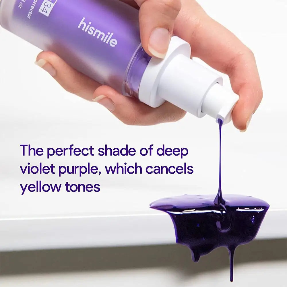 V34 Purple Teeth Whitening Foam – 30ml