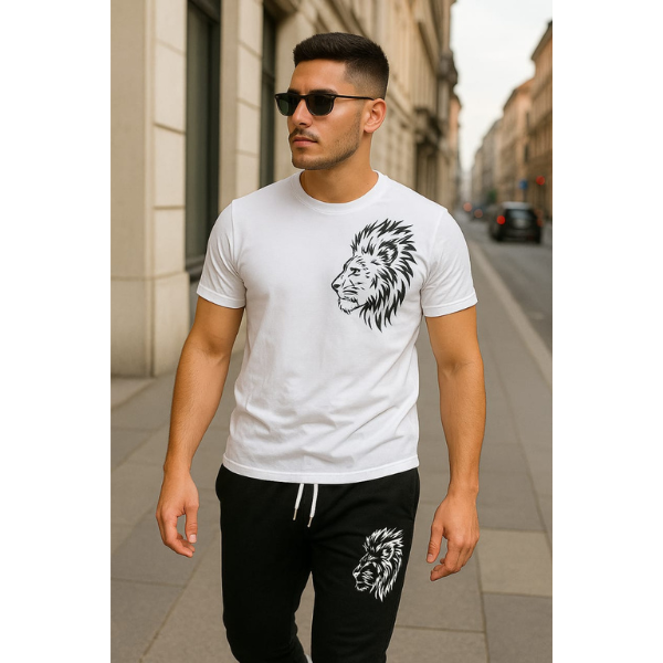 Men Printed Track Suit