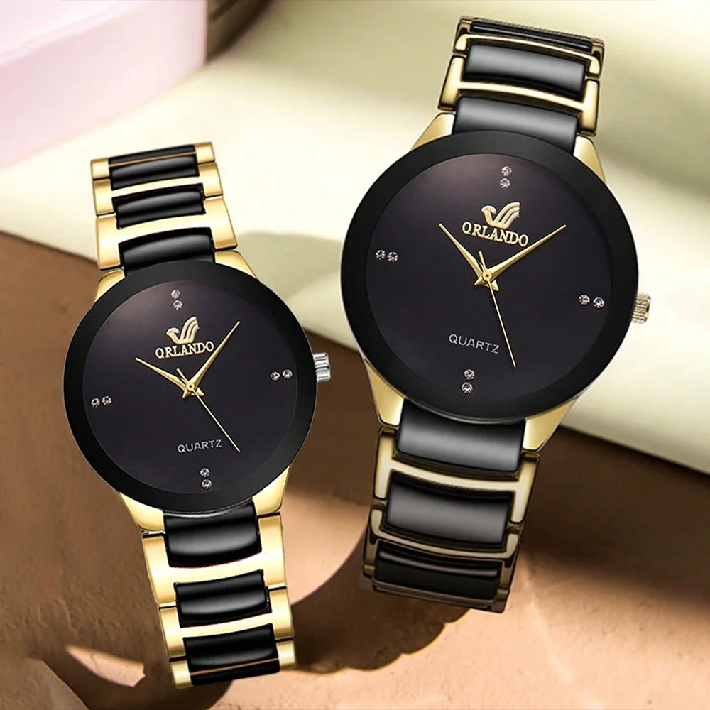 Stylish Multifunctional Couple Quartz Watches