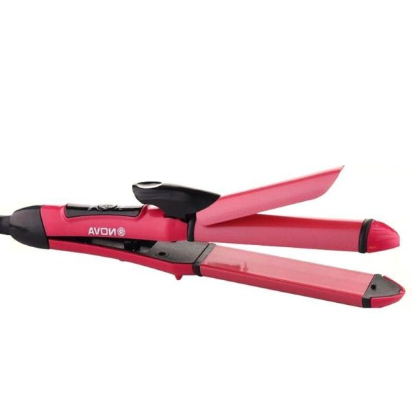 2 In 1 Nova Hair Straightener And Hair Curler Quick