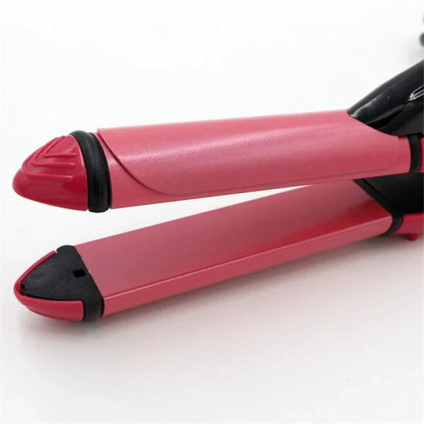 2 In 1 Nova Hair Straightener And Hair Curler Quick