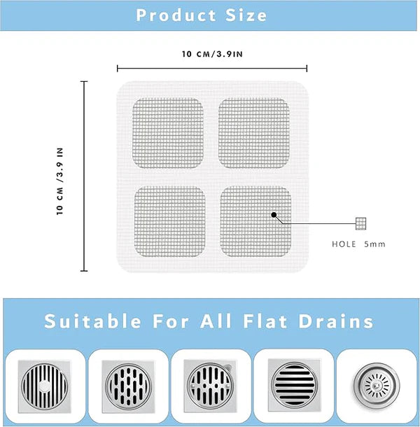10 pcs disposable shower drain cover