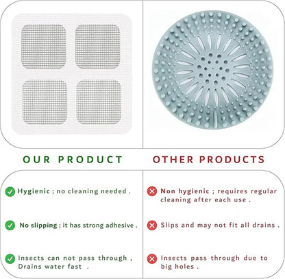 10 pcs disposable shower drain cover