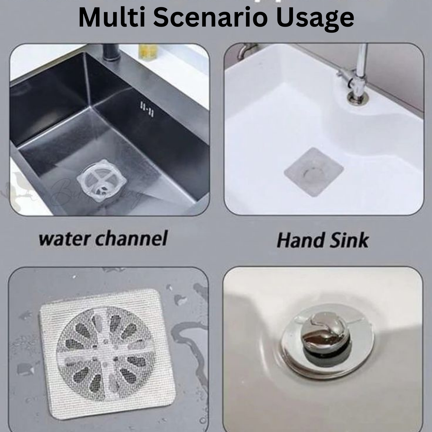 10 pcs disposable shower drain cover