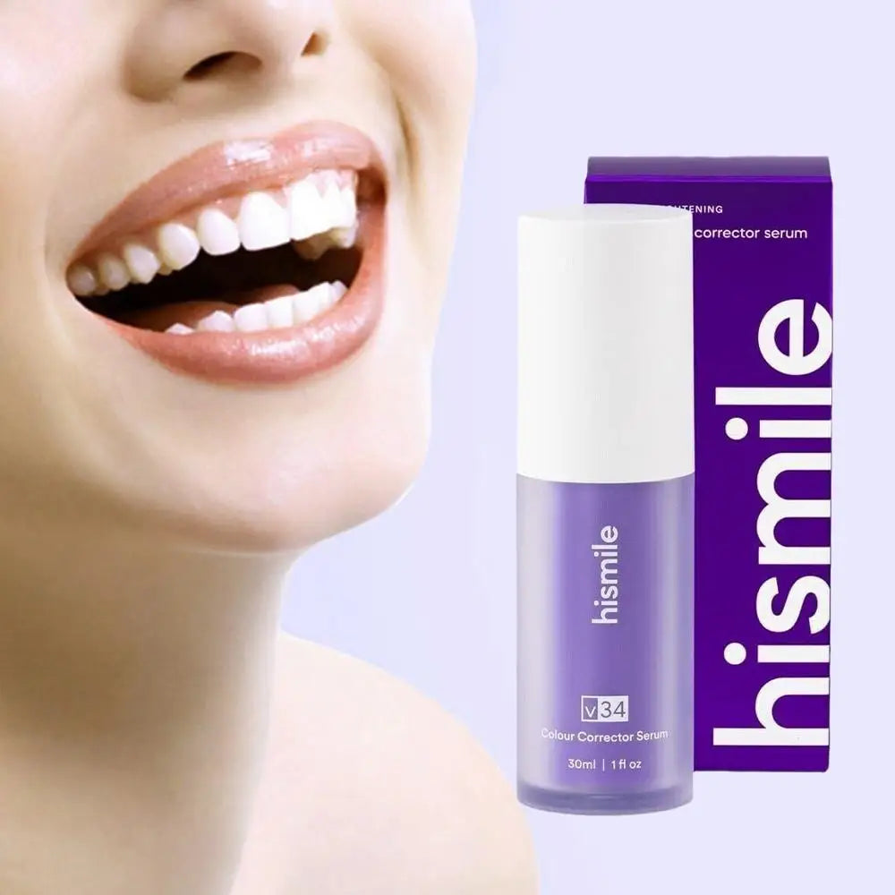 V34 Purple Teeth Whitening Foam – 30ml