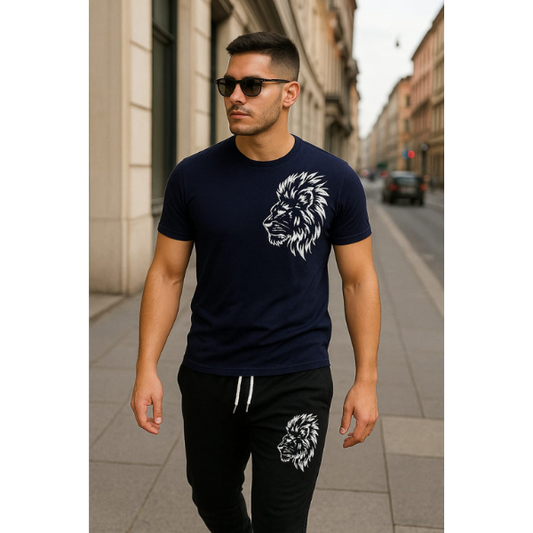Men Printed Track Suit