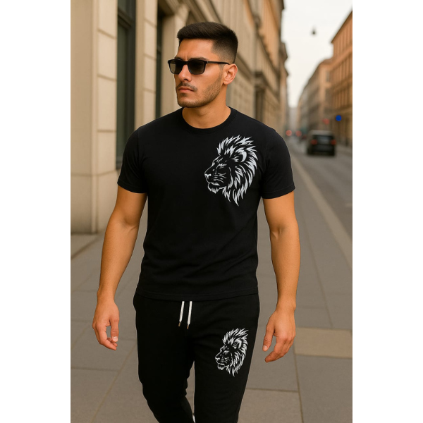 Men Printed Track Suit