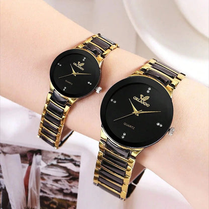 Stylish Multifunctional Couple Quartz Watches