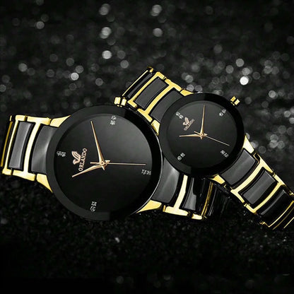 Stylish Multifunctional Couple Quartz Watches
