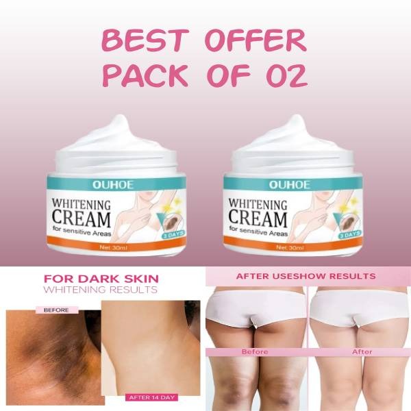 Sensitive Area Whitening Cream For Private Parts,