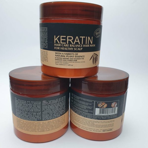 3 In 1 Hair Keratin Mask, Shampoo & Serum Deal